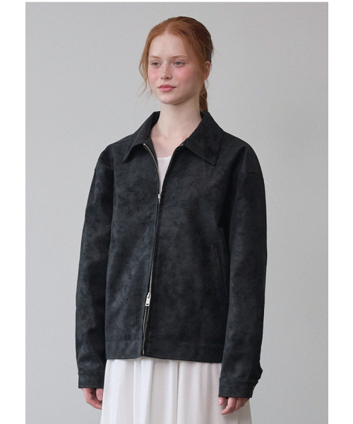 MICANE(ミケーネ)の「エンバー ミニマル レザー ジャンパー(ライダースジャケット・レディース・ブラウン/ブラック・MEDIUM/LARGE/X-LARGE/SMALL)」の10枚目の写真