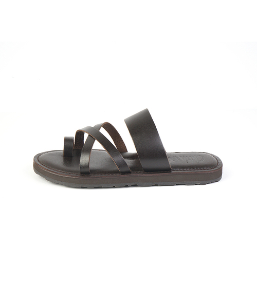 CHUBASCO LEON CL2007 ALL DK. BROWN（サンダル）｜Chubasco
