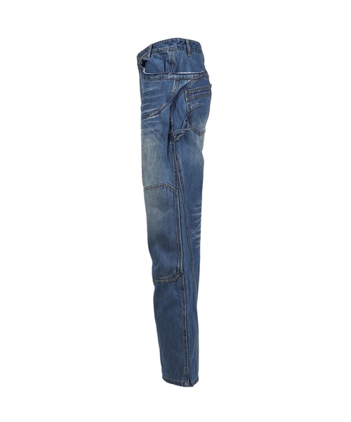 VACANT Archive（ベイカントアーカイブ）の「ENDRICK DAMAGED DENIM PANTS（その他パンツ・メンズ・ブルー/ブラック・MEDIUM/LARGE）」の8枚目の写真