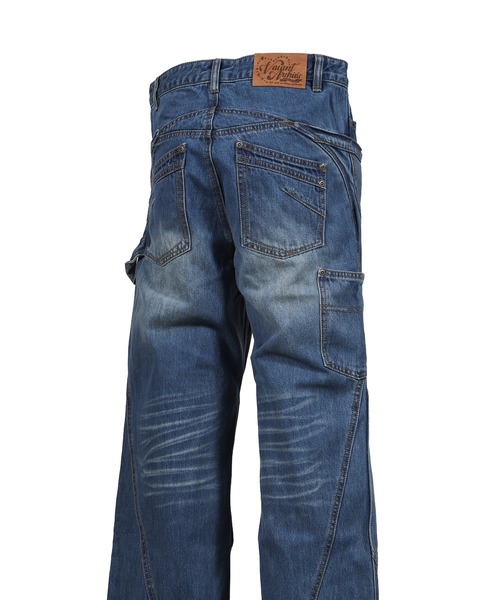 VACANT Archive（ベイカントアーカイブ）の「ENDRICK DAMAGED DENIM PANTS（その他パンツ・メンズ・ブルー/ブラック・MEDIUM/LARGE）」の10枚目の写真