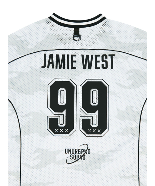 JAMIE WEST(ジェイミーウエスト)の「NO.99 VネックマッシュカモTシャツ(ホワイト)(Tシャツ/カットソー・レディース・その他・MEDIUM/LARGE/X-LARGE)」の6枚目の写真