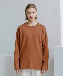 SPERONE（スペロネ）の「オーバーサイズロングスリーブ（ブラウン）（Tシャツ/カットソー）」