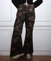 3.3 Field Trip  | 3.3 Field Trip／カモフラカーゴフレアパンツ(デニムパンツ)