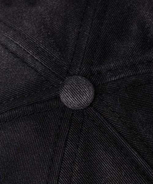 SUPPLIER(サプライヤー)の「A'GEM/9 × .kom 『SUPPLIER/サプライヤー』 Ripped Brim Heart Tribal 6 Panel Cap/リップド ブリム ハート トライバル 6 パネル キャップ(キャップ・メンズ・ブラック・FREE)」の7枚目の写真