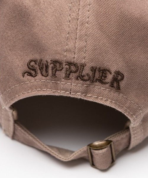 SUPPLIER(サプライヤー)の「A'GEM/9 × .kom 『SUPPLIER/サプライヤー』 Ripped Brim Heart Tribal 6 Panel Cap/リップド ブリム ハート トライバル 6 パネル キャップ(キャップ・メンズ・ブラック・FREE)」の11枚目の写真
