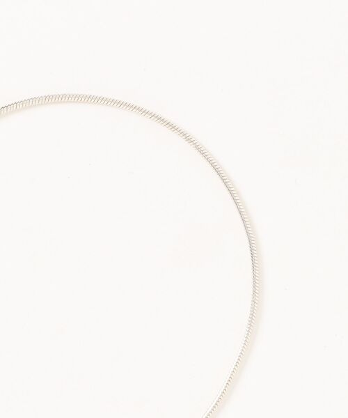 Scrap Book（スクラップブック）の「【Aperdiem】Flow Spuare Hook NC（ネックレス・レディース・シルバー・FREE）」の3枚目の写真