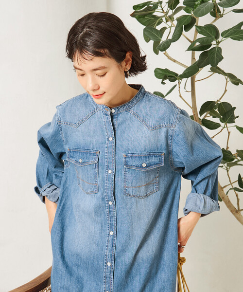 セール】SOMETHING × FREAK'S STORE/サムシング 別注 DENIM SHIRTS ONE