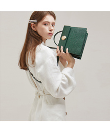 LAZEL MINI CROC shoulder bag 2 color
