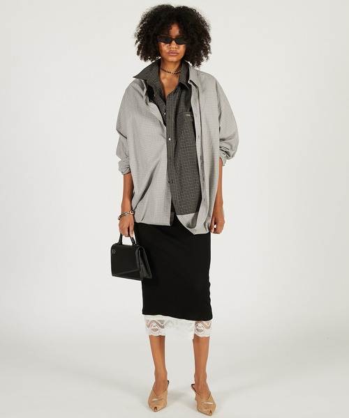 ダブルレイヤーシャツ / Double Layer Shirt（シャツ/ブラウス