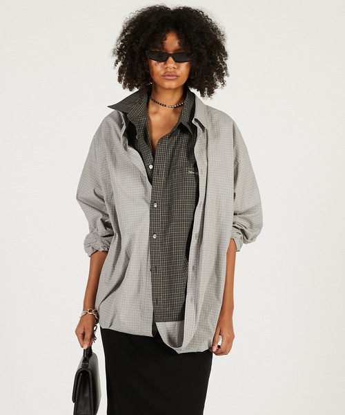 ダブルレイヤーシャツ / Double Layer Shirt（シャツ/ブラウス