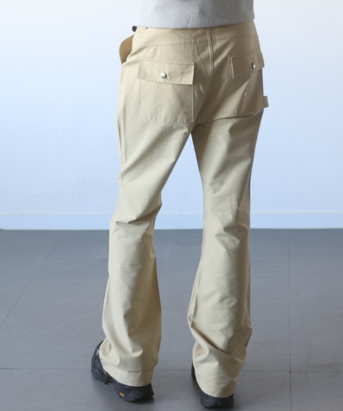 HEISAN(ハイサン)の「スナップボタンブーツカットパンツベージュ(その他パンツ・レディース・その他・SMALL/MEDIUM/LARGE)」の2枚目の写真