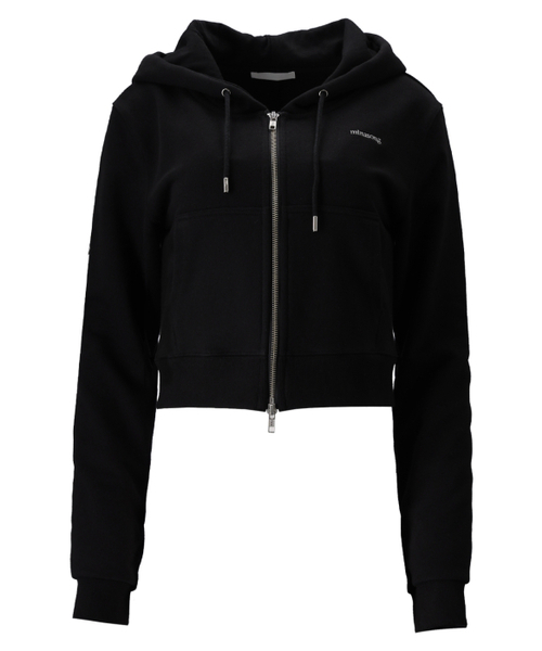 MINA SONG(ミナソン)の「BASIC ZIP UP HOODIE - BLACK(パーカー・レディース・その他・FREE)」の1枚目の写真
