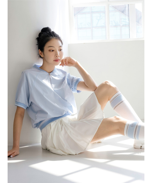 NITINA（ニティナ）の「エッセンシャル集業半袖Tシャツ S/BL（Tシャツ/カットソー・レディース・スカイブルー・FREE）」の3枚目の写真