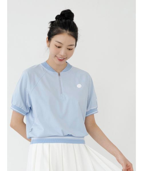 NITINA（ニティナ）の「エッセンシャル集業半袖Tシャツ S/BL（Tシャツ/カットソー・レディース・スカイブルー・FREE）」の2枚目の写真