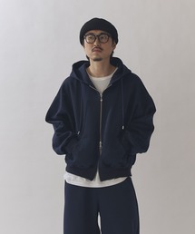 Lui's | リラックス フードジップブルゾン(パーカー)