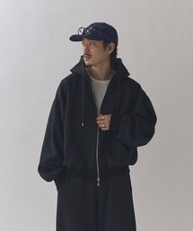 Lui's | リラックス フードジップブルゾン(パーカー)