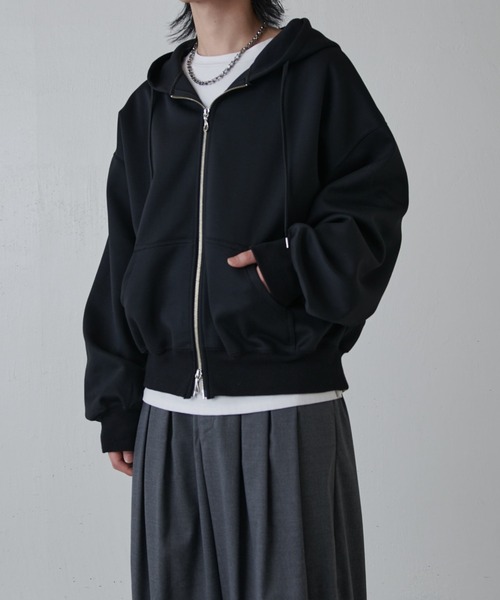 Lui's（ルイス）の「リラックス フードジップブルゾン（パーカー