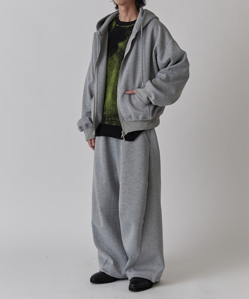 Lui's（ルイス）の「リラックス フードジップブルゾン（パーカー