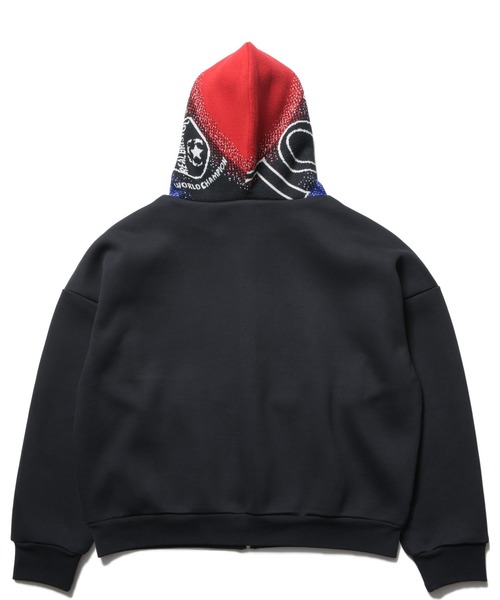 F.C.Real Bristol（エフシーレアルブリストル）の「CHAMPIONS BONDING SWEAT ZIP-UP HOODIE（パーカー・メンズ・ネイビー/ブラック/グレー・SMALL/MEDIUM/LARGE/X-LARGE/XX-LARGE）」の8枚目の写真