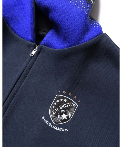 F.C.Real Bristol（エフシーレアルブリストル）の「CHAMPIONS BONDING SWEAT ZIP-UP HOODIE（パーカー・メンズ・ネイビー/ブラック/グレー・SMALL/MEDIUM/LARGE/X-LARGE/XX-LARGE）」の20枚目の写真