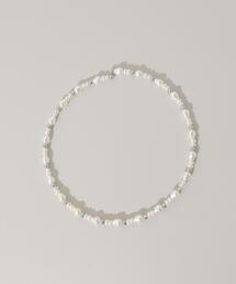 SMELLY | パールメタルビーズネックカフ(ネックレス)