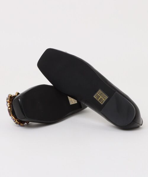 Jeffrey Campbell(ジェフリーキャンベル)の「カラービジュー スクエアトゥバレエシューズ(バレエシューズ・レディース・ブラック/ナチュラル・35/36/37/38/39)」の16枚目の写真
