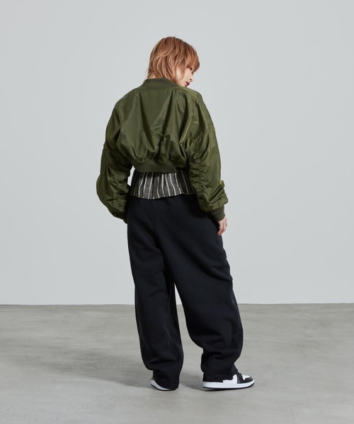 JORDAN BRAND(ジョーダンブランド)の「《セットアップ対応商品》ジョーダン フライト フリース ウィメンズ バギー パンツ / Jordan Flight Fleece Women's Baggy Pants IF1002-010 Black(スウェットパンツ・レディース・ブラック・XL/L/M/S/XS)」の12枚目の写真
