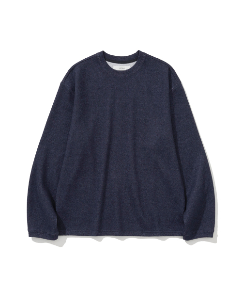 LAB12(ラボ12)の「エッセンシャルニットTシャツ(ネイビー)(Tシャツ/カットソー・メンズ・その他・MEDIUM/SMALL)」の1枚目の写真