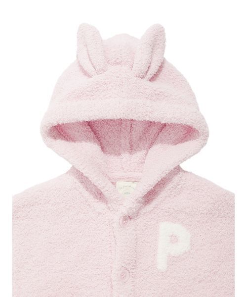 gelato pique(ジェラートピケ)の「【BABY】パウダーアニマルポンチョ(その他ベビーウェア・キッズ・ライトピンク・80)」の11枚目の写真