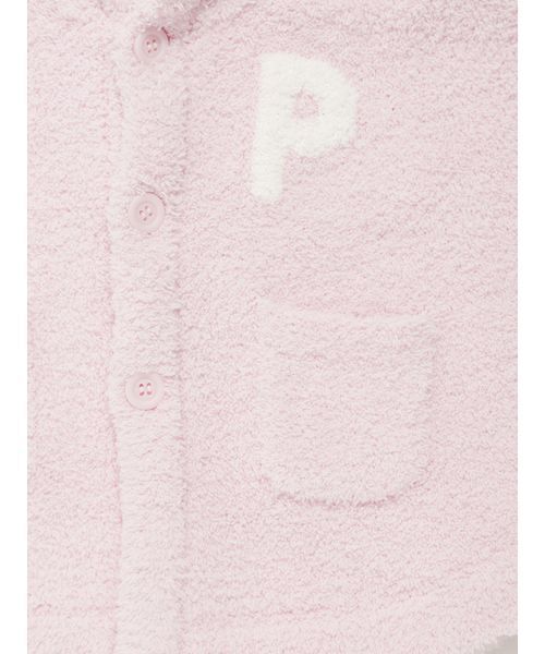 gelato pique(ジェラートピケ)の「【BABY】パウダーアニマルポンチョ(その他ベビーウェア・キッズ・ライトピンク・80)」の13枚目の写真