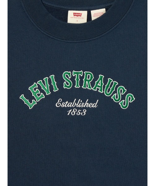 Levi's(リーバイス)の「Levi's/リーバイス ヴィンテージ ボックス スウェットシャツ(スウェット・レディース・ブルー・XS/S/M)」の6枚目の写真