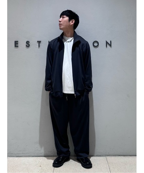 COLUMN（コラム）の「COLUMN / ウールプレーティング ジャージーパンツ＜THE COLUMN＞（その他パンツ・メンズ・ネイビー/チャコールグレー・LARGE/MEDIUM）」の11枚目の写真