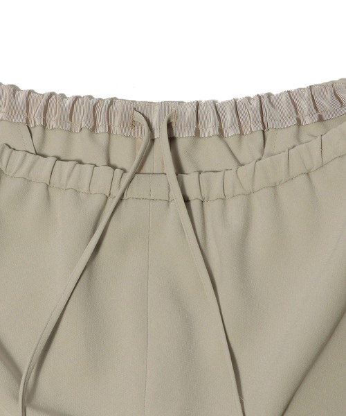 ESTNATION（エストネーション）の「ESTNATION / トリアセバイヤス パンツ（その他パンツ・レディース・ベージュ/ブラック・38/36/34）」の9枚目の写真