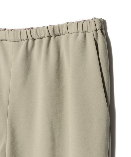 ESTNATION（エストネーション）の「ESTNATION / トリアセバイヤス パンツ（その他パンツ・レディース・ベージュ/ブラック・38/36/34）」の10枚目の写真