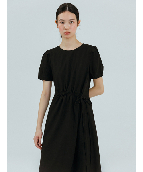 ETMON(エトモン)の「Unbalance String Dress, Black(ワンピース・レディース・その他・S/M)」の3枚目の写真