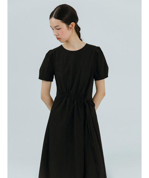 ETMON(エトモン)の「Unbalance String Dress, Black(ワンピース・レディース・その他・S/M)」の4枚目の写真