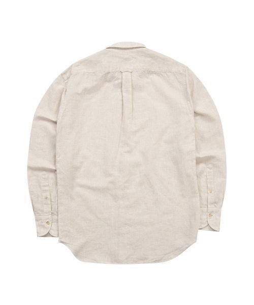 PRODESHIRT（プロデシャツ）の「[レギュラー]L-420 プレミアムリネンコットンシャツ (サンド)（シャツ/ブラウス・メンズ・その他・XL/M/L）」の2枚目の写真