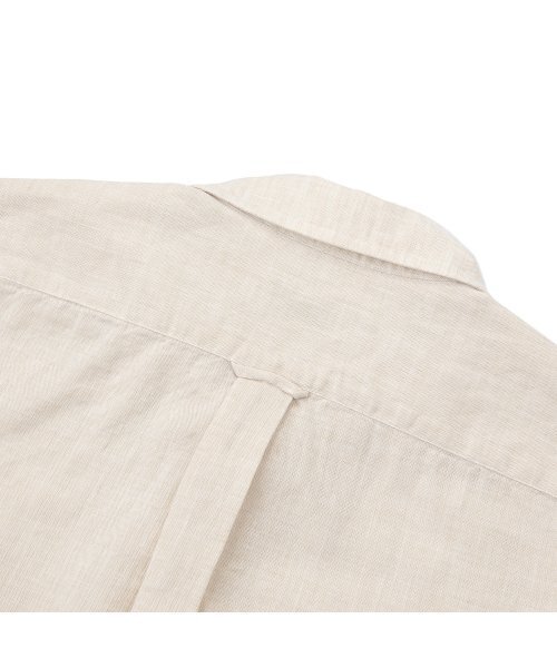 PRODESHIRT（プロデシャツ）の「[レギュラー]L-420 プレミアムリネンコットンシャツ (サンド)（シャツ/ブラウス・メンズ・その他・XL/M/L）」の4枚目の写真