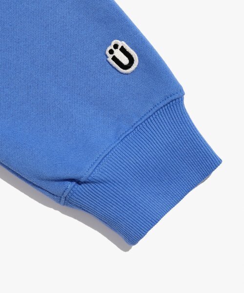 ISTKUNST(イストクンスト)の「BEAR&SMILEY SWEATSHIRTS_BLUE(IK2CFMM441A)(スウェット・レディース・ブルー・S/M/L/XL)」の4枚目の写真