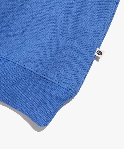ISTKUNST(イストクンスト)の「BEAR&SMILEY SWEATSHIRTS_BLUE(IK2CFMM441A)(スウェット・レディース・ブルー・S/M/L/XL)」の5枚目の写真