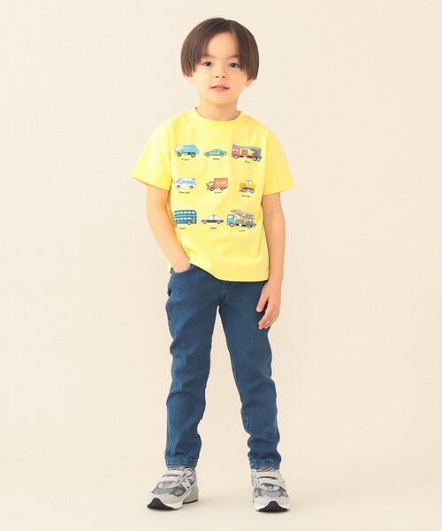 BEAMS mini（ビームスミニ）の「ワーキングカーTシャツ 2026SS（90～130cm）（Tシャツ/カットソー・キッズ・イエロー/その他/オフホワイト・100/130/120/90/110）」の11枚目の写真