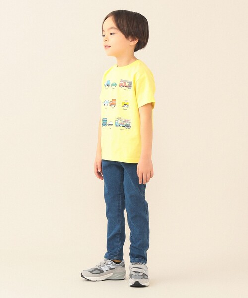 BEAMS mini（ビームスミニ）の「ワーキングカーTシャツ 2026SS（90～130cm）（Tシャツ/カットソー・キッズ・イエロー/その他/オフホワイト・100/130/120/90/110）」の12枚目の写真