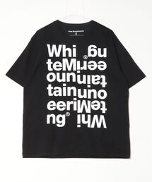 【White Mountaineering】ホワイトホワイトマウンテニアリング DOUBLE LOGO T-SHIRT