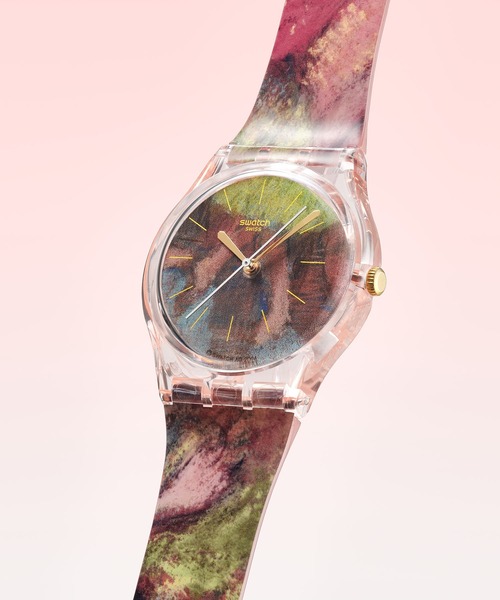 SWATCH（スウォッチ）の「DEGAS'S DANCERS（アナログ腕時計・レディース・ピンク・FREE）」の2枚目の写真