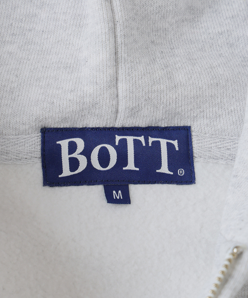 BoTT / ボット B Logo Zip Hoodie（パーカー）｜BOTT（ボット）の