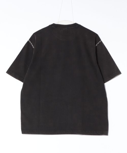 Desigual(デシグアル)の「コントラストステッチ 半袖Tシャツ(Tシャツ/カットソー・メンズ・ブラック・L/M/S/XL)」の7枚目の写真