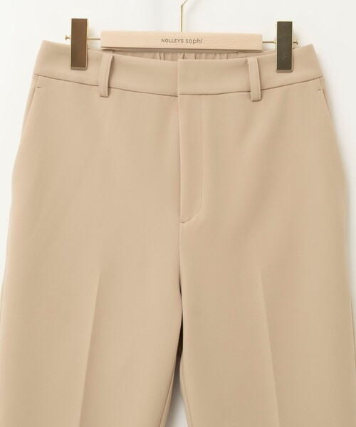 NOLLEY’S Sophi(ノーリーズソフィ)の「《セットアップ対応》ウォッシャブルWクロス2WAYストレッチテーパードパンツ(その他パンツ・レディース・ネイビー/ベージュ・36/38)」の12枚目の写真