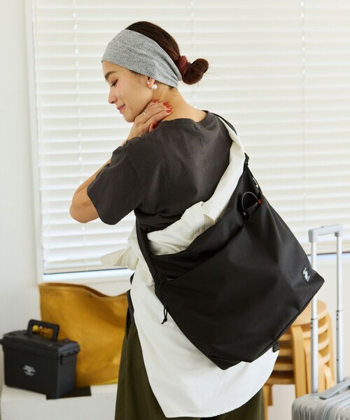 COBMASTER（コブマスター）の「Cobmaster × FREAK'S STORE/コブマスター × フリークスストア 別注 GIMMICK SHOULDER BAG ショルダーバッグ（ショルダーバッグ・メンズ・ブラック・ONE SIZE）」の7枚目の写真