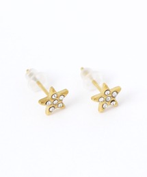 ステンレススタービジューピアス / 644507