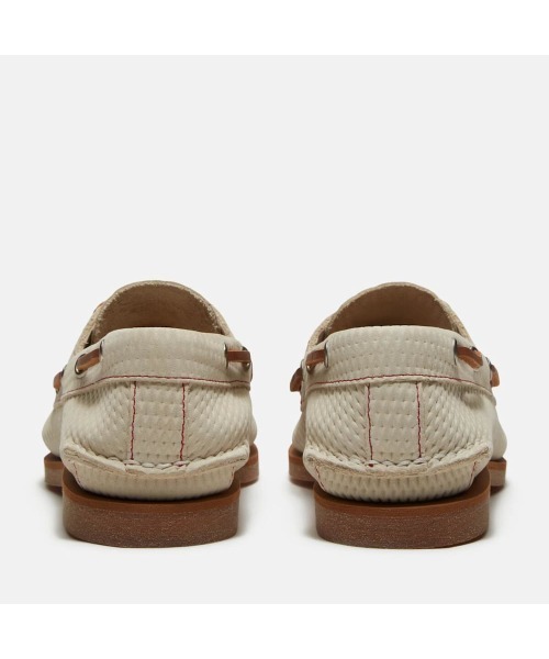 Timberland(ティンバーランド)の「クラシック レザー ボート シューズ レディース(モカシン/デッキシューズ・レディース・ライトベージュ・23.5cm/23.0cm/22.5cm/24.0cm)」の4枚目の写真